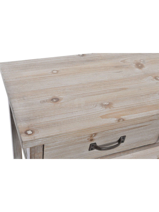Console de drapier bois cérusé 160 cm