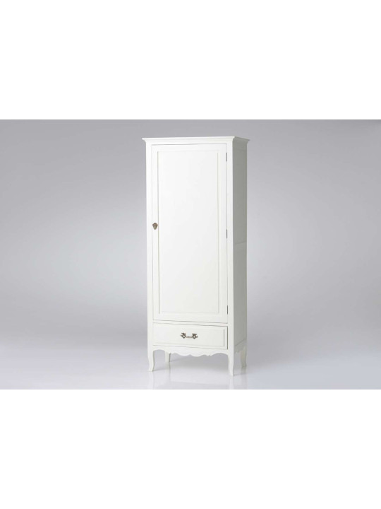Bonnetière blanche shabby chic
