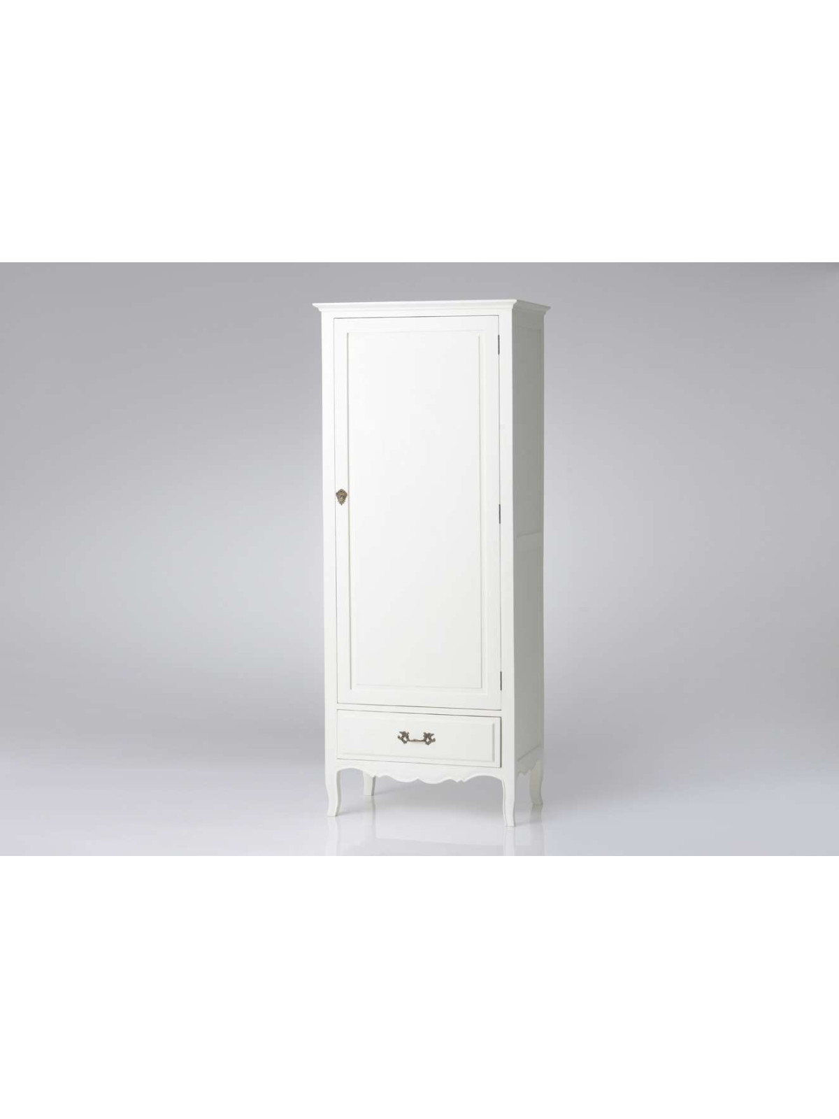 Bonnetière blanche shabby chic