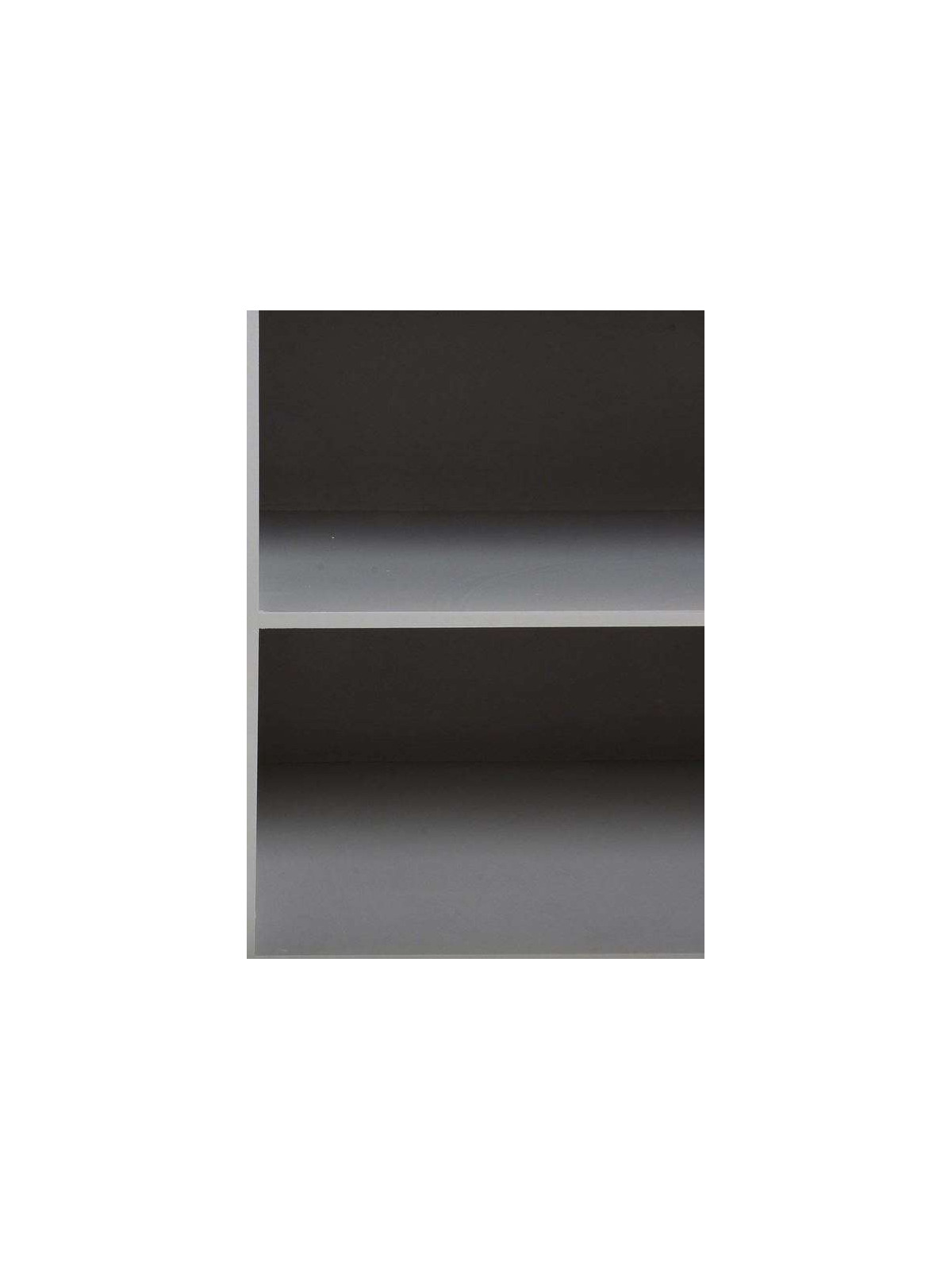 Meuble télé gris portes décorées Baltic