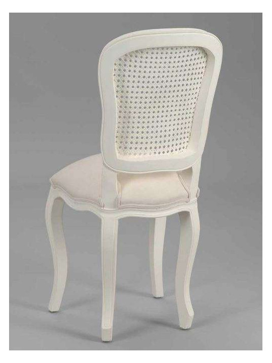 Chaise galbée assise bombée