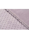 Plaid lilas damier Amadeus 170 cm