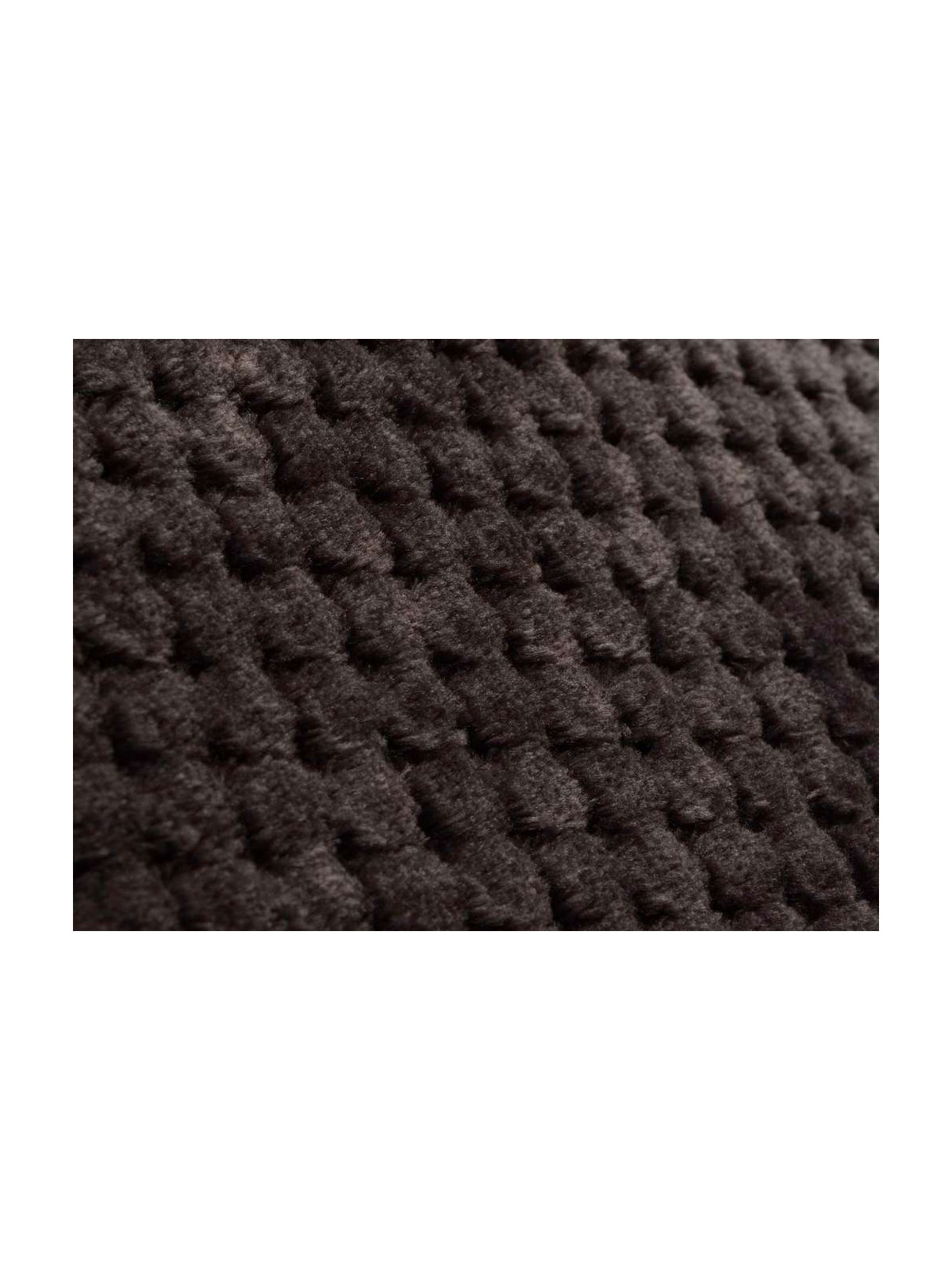 Coussin chocolat damier par 2 