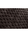 Coussin chocolat damier par 2 