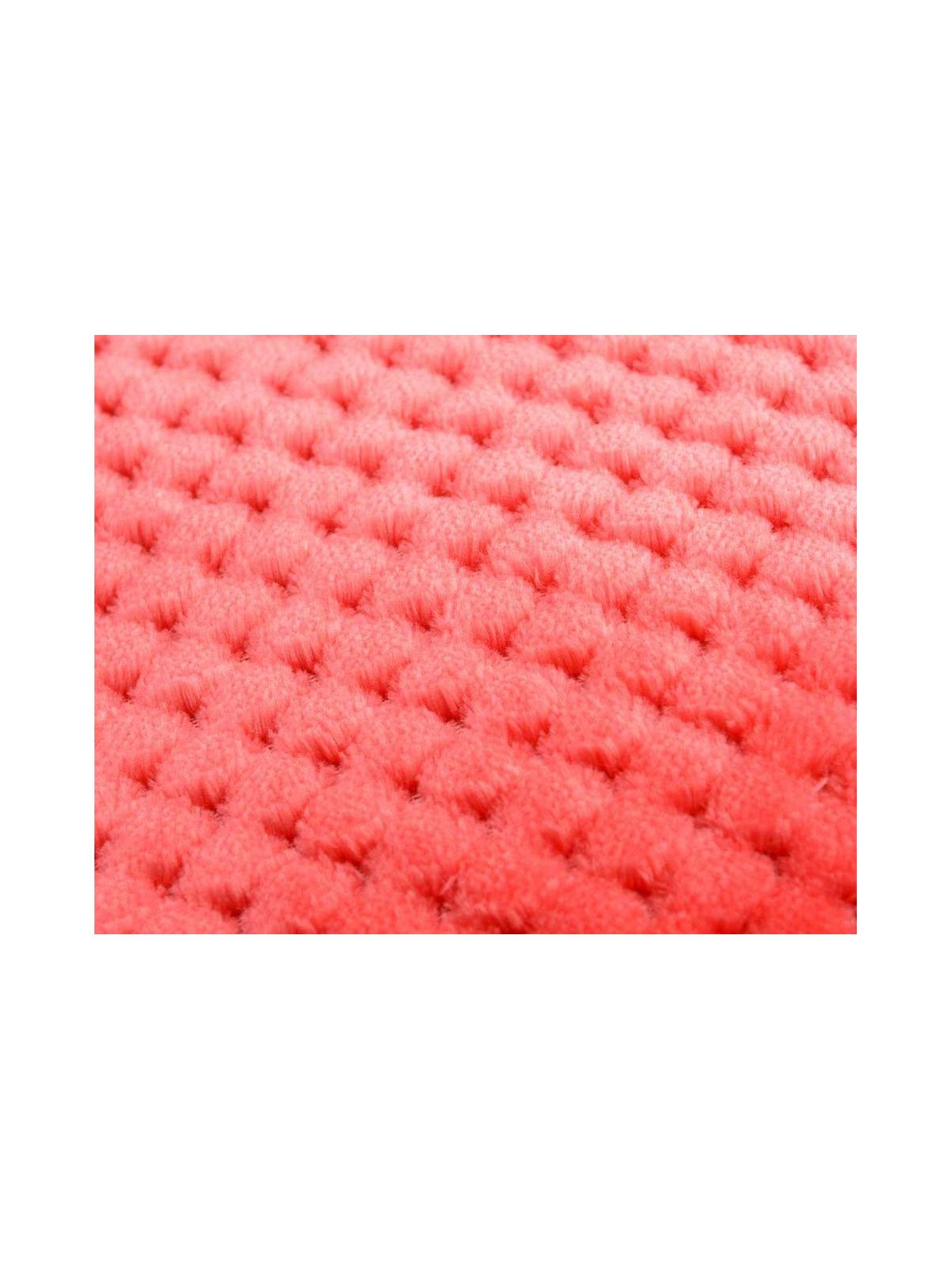 Coussin corail damier par 2 