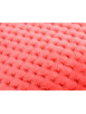Coussin corail damier par 2 