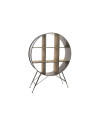 Etagère industrielle ronde vintage 109 cm
