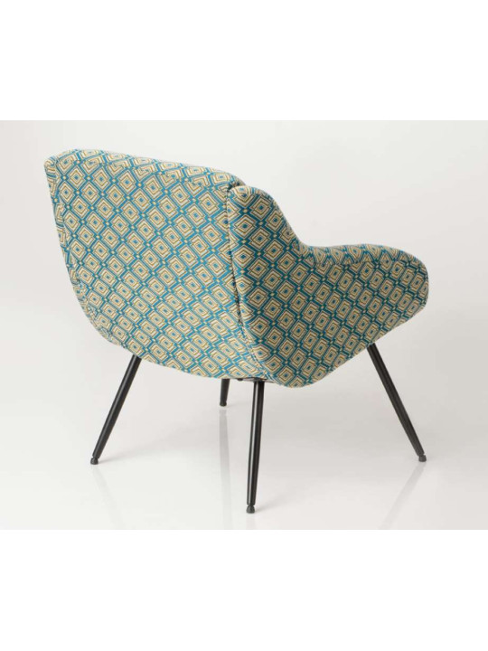 Fauteuil tapissé moderne