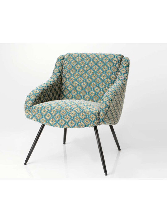 Fauteuil tapissé moderne