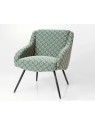 Fauteuil tapissé moderne