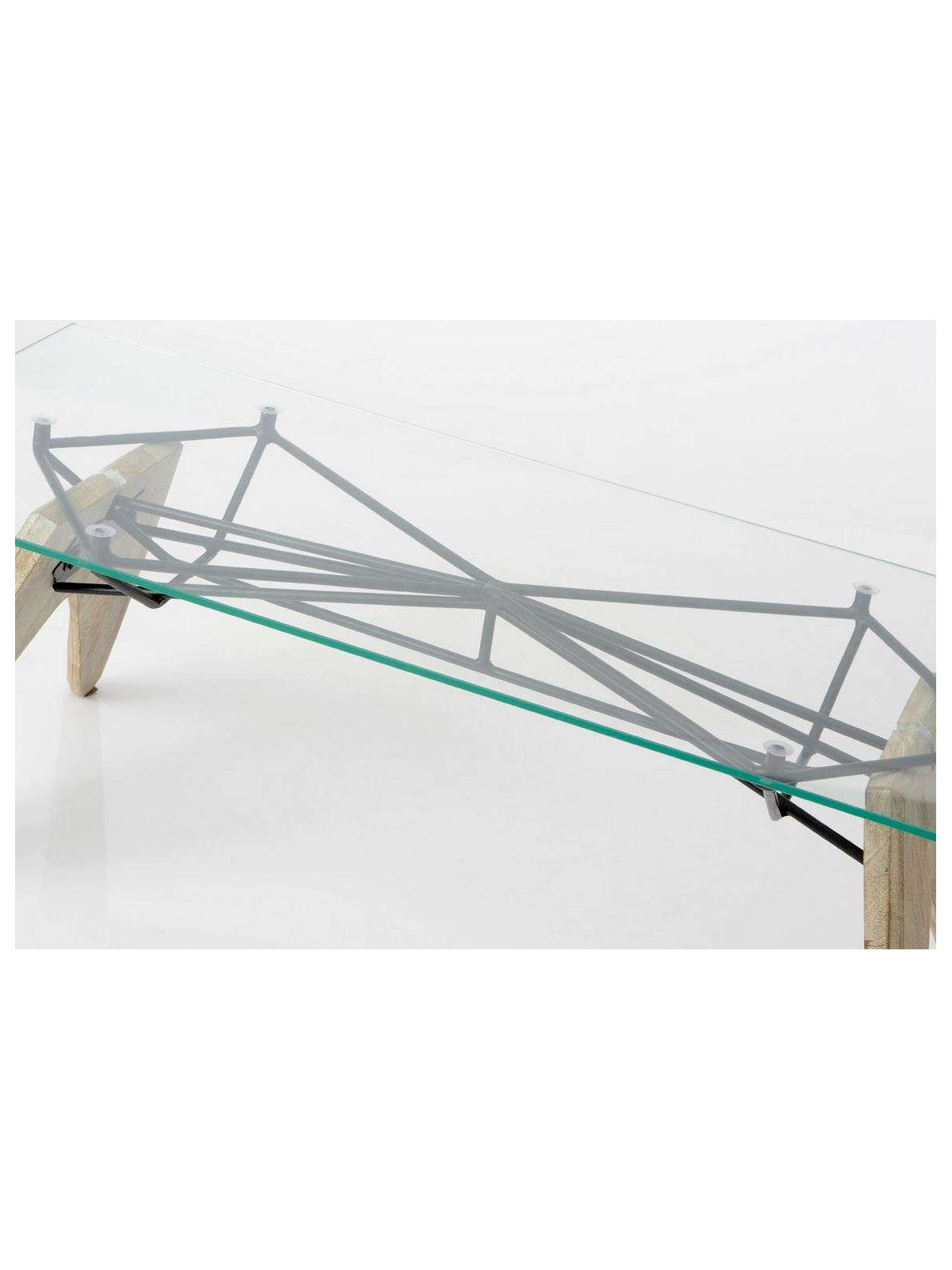 Table salon contemporaine structurale