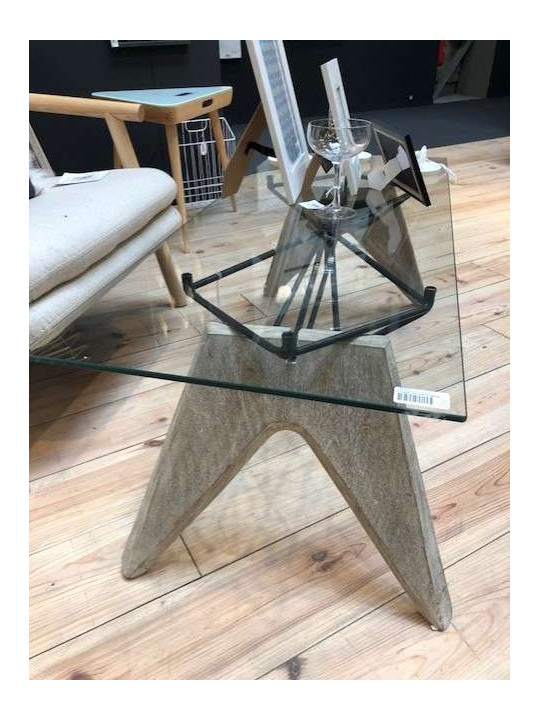 Table salon contemporaine structurale