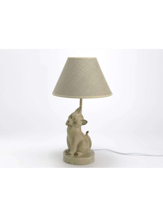 Lampe chat romantique