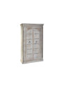 Armoire sculptée orientale blanchie