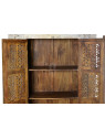Armoire sculptée orientale ajourée Armoire sculptée orientale ajourée