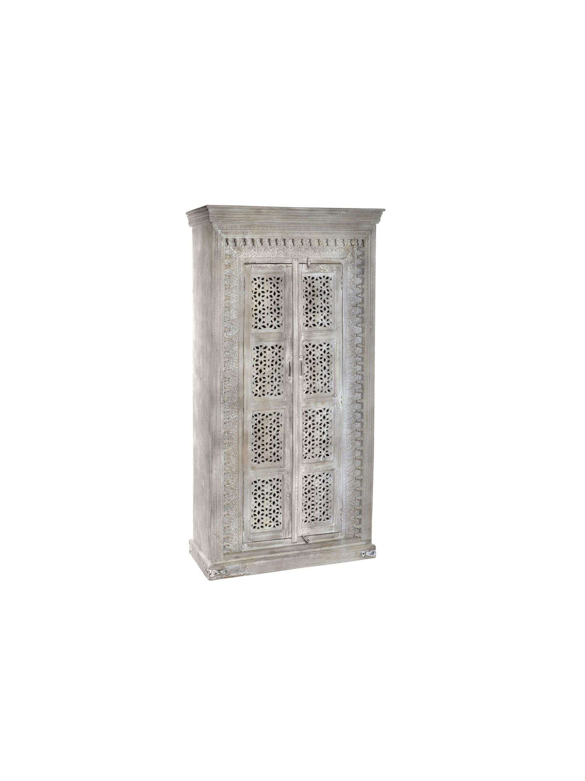 Armoire sculptée orientale ajourée