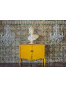 Buffet jaune vieilli baroque