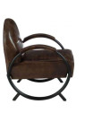 Fauteuil cuir colonial Jolipa Fauteuil cuir colonial Jolipa