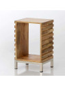 Chevet bois avec niche contemporain