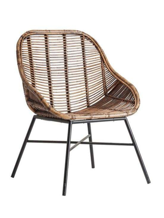 Fauteuil rotin vintage Fauteuil rotin vintage