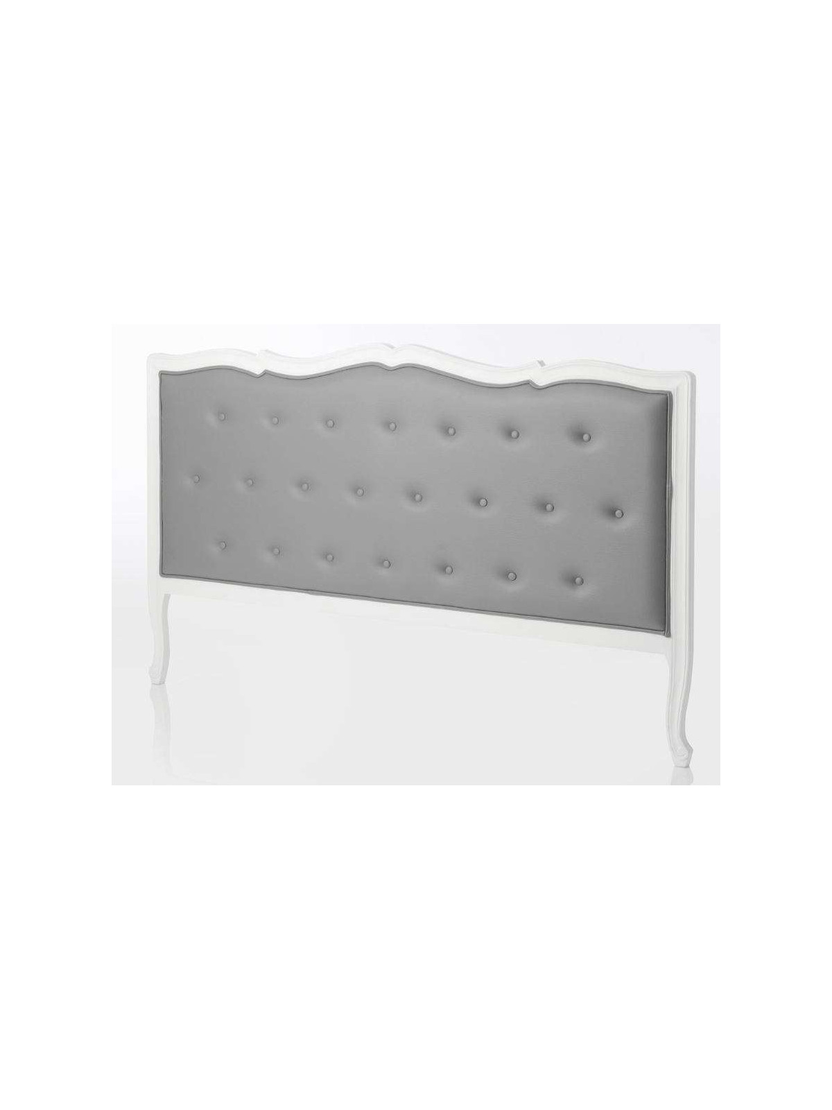 Tête de lit baroque grise 180 cm