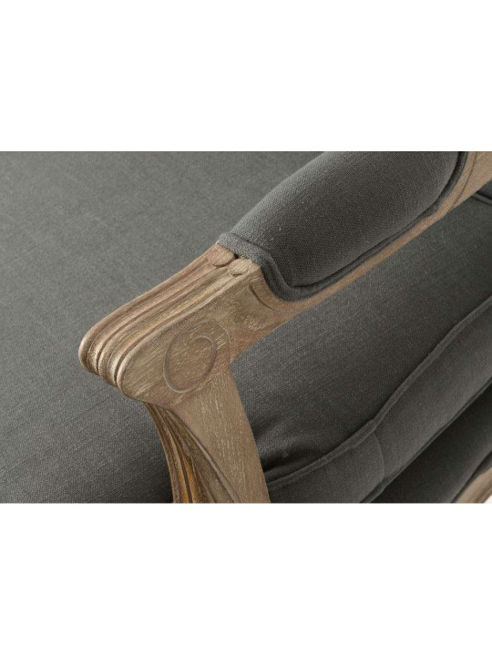 Fauteuil bergère gris Amadeus Fauteuil bergère gris Amadeus
