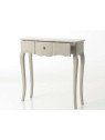 Console galbée lin romantique 80 cm  Arbalète