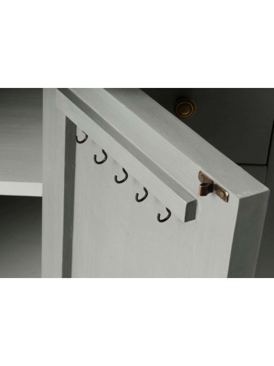 Meuble bijoux gris Adèle