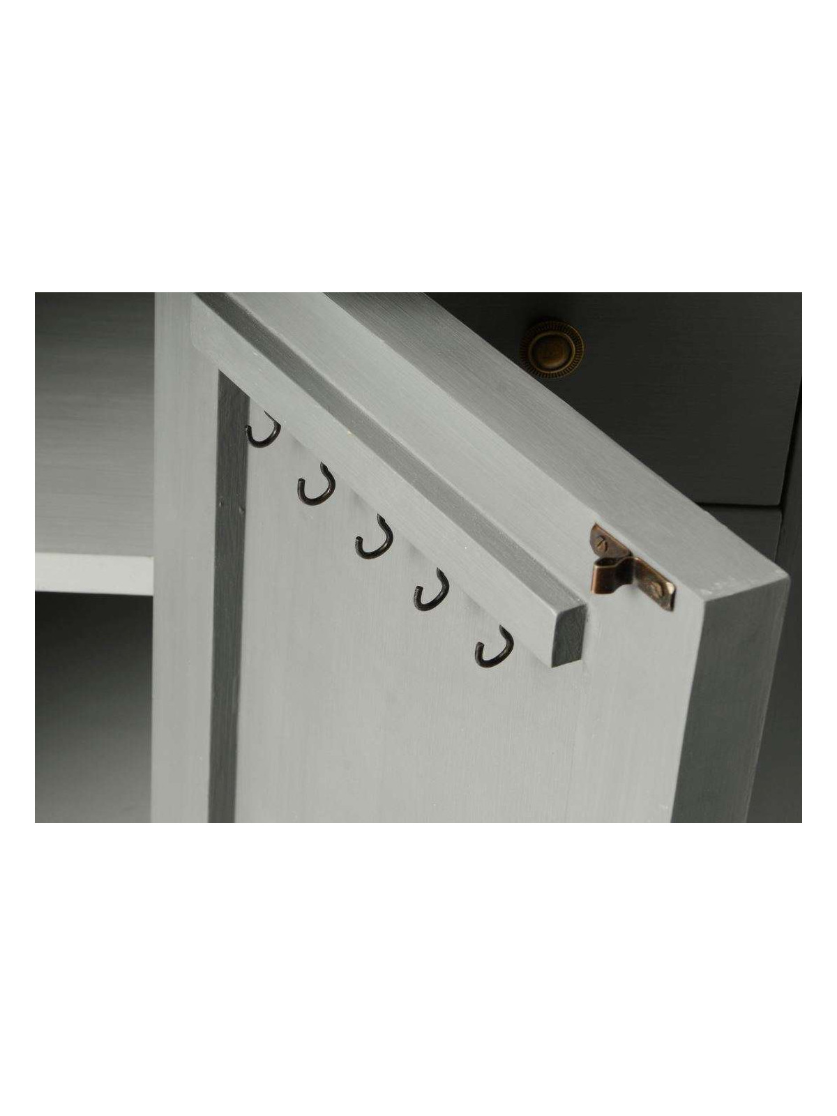 Meuble bijoux gris Adèle
