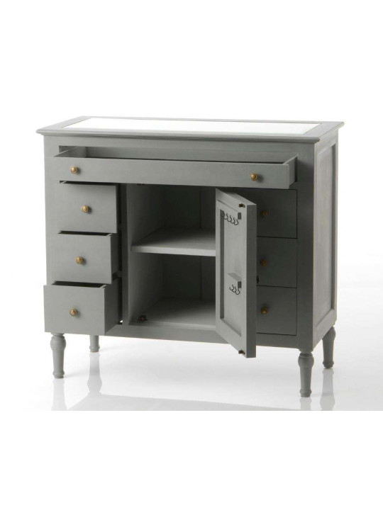 Meuble bijoux gris Adèle