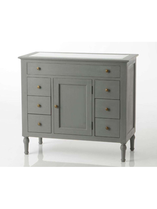 Meuble bijoux gris Adèle