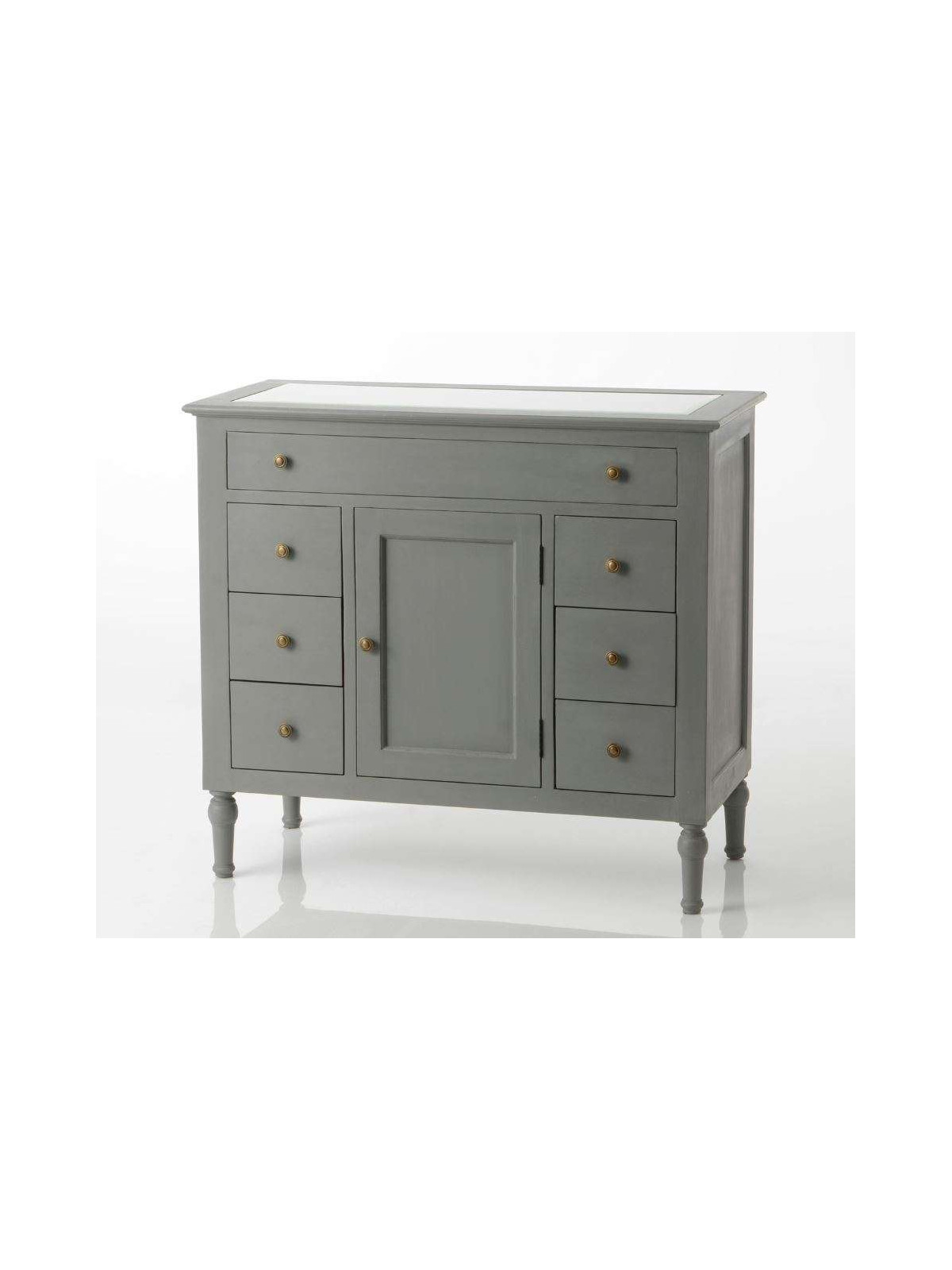 Meuble bijoux gris Adèle