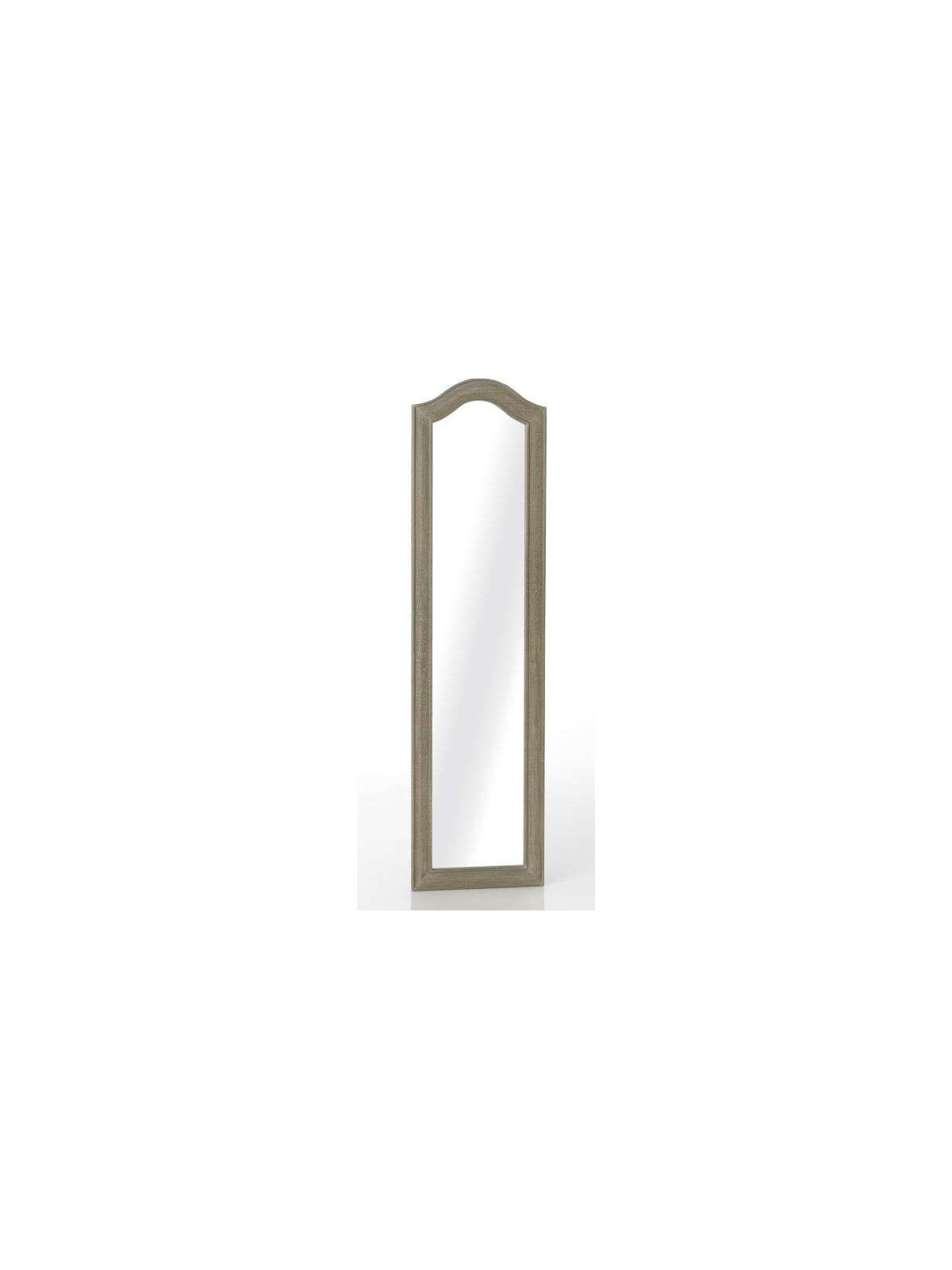 Miroir étroit haut cérusé Murano