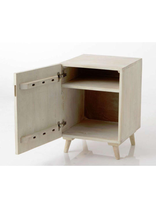 Table de nuit scandinave décorée Bertil