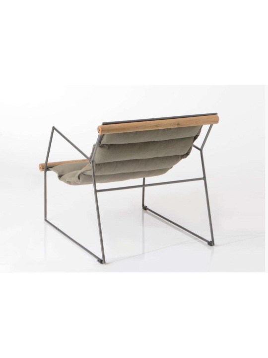 Fauteuil kaki industriel