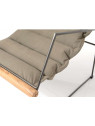 Fauteuil kaki industriel