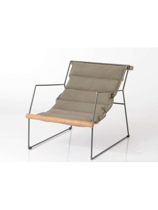Fauteuil kaki industriel