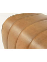 Tabouret de cheval cuir vintage Amadeus