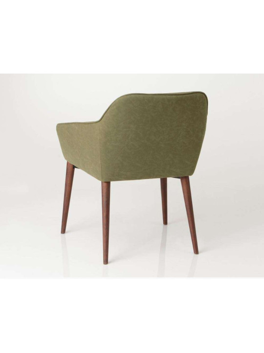 Fauteuil Kaki contemporain Auguste