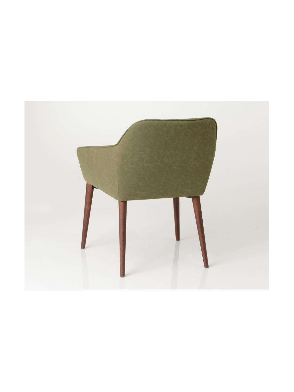 Fauteuil Kaki contemporain Auguste