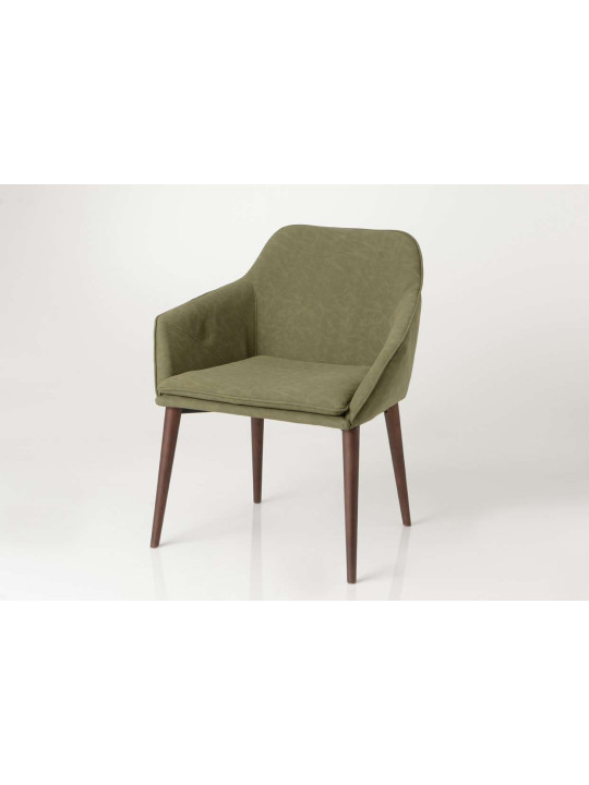 Fauteuil Kaki contemporain Auguste