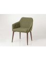 Fauteuil Kaki contemporain Auguste