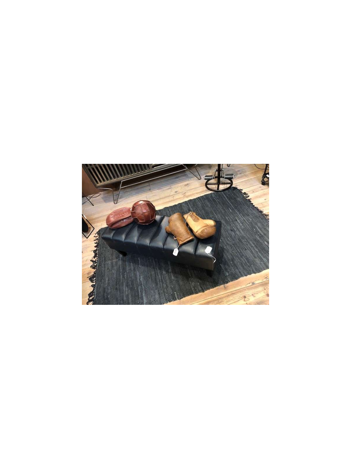 Gants de boxe vintage en cuir