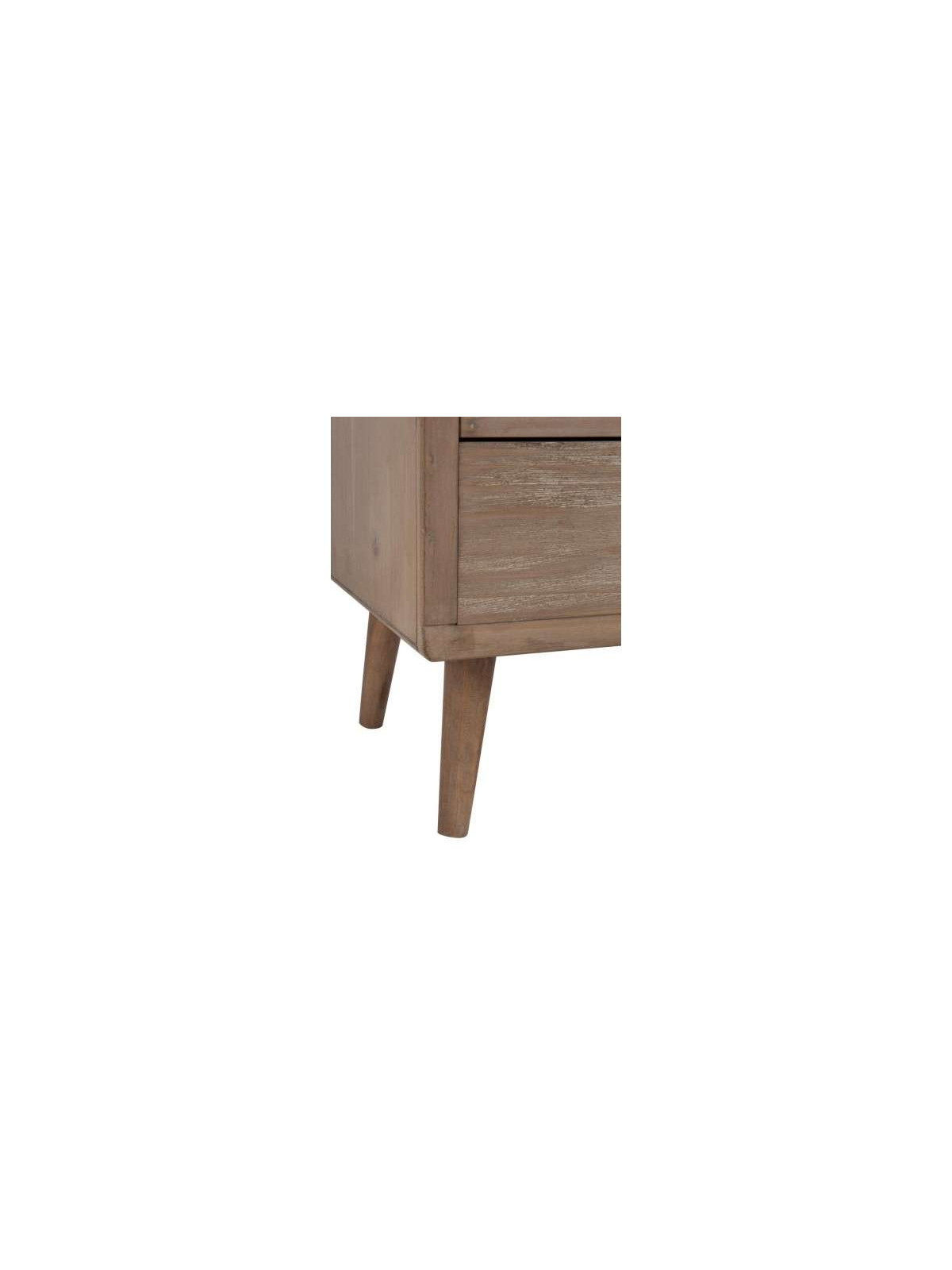 Chiffonnier haut bois 7 tiroirs scandinave Jolipa