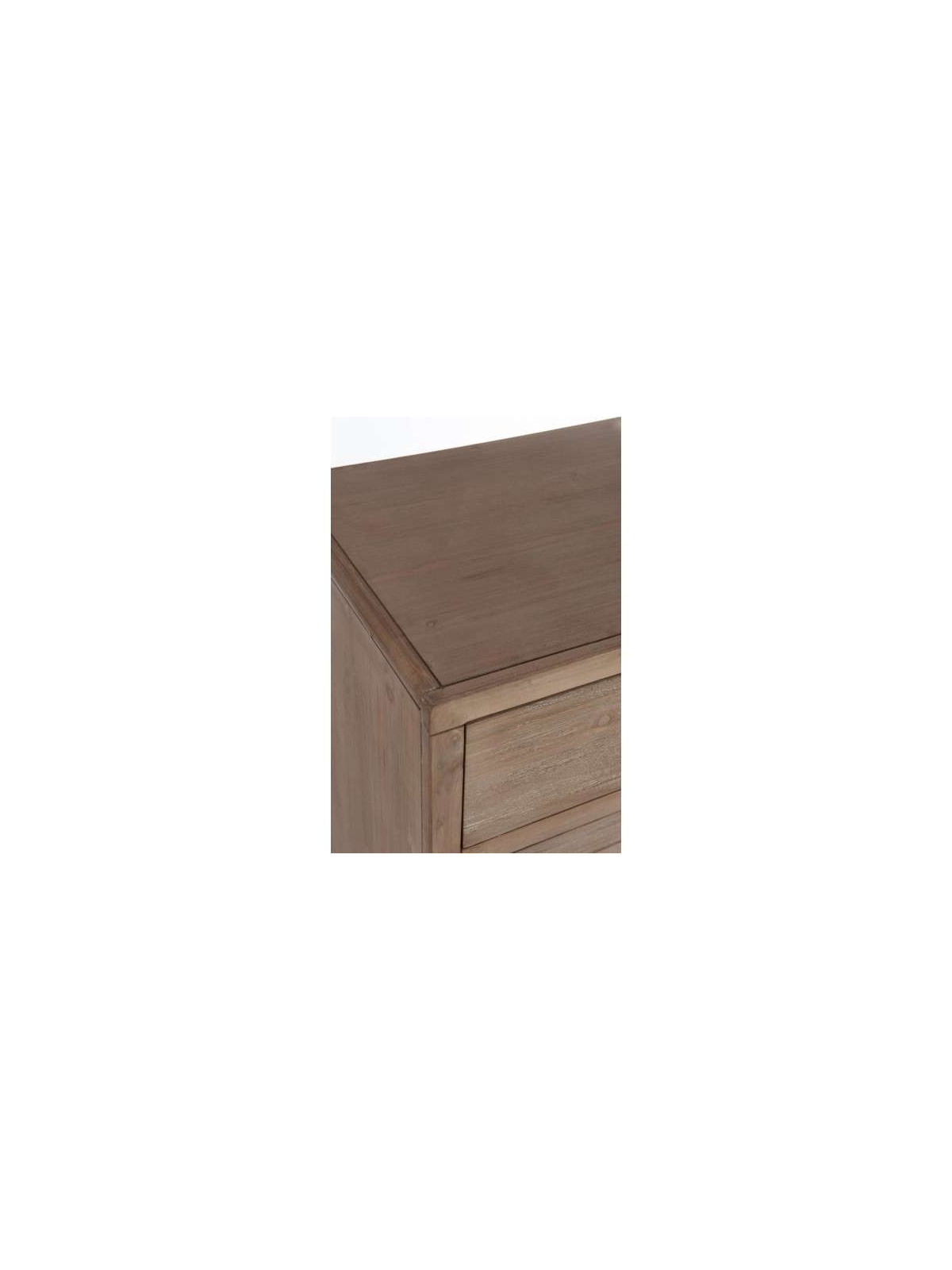 Chiffonnier haut bois 7 tiroirs scandinave Jolipa