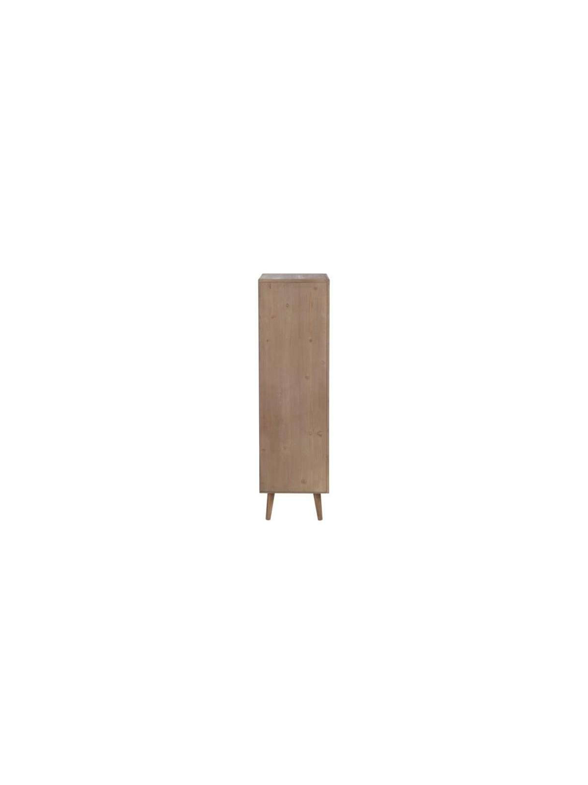 Chiffonnier haut bois 7 tiroirs scandinave Jolipa