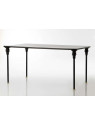 Table noir en bois chic