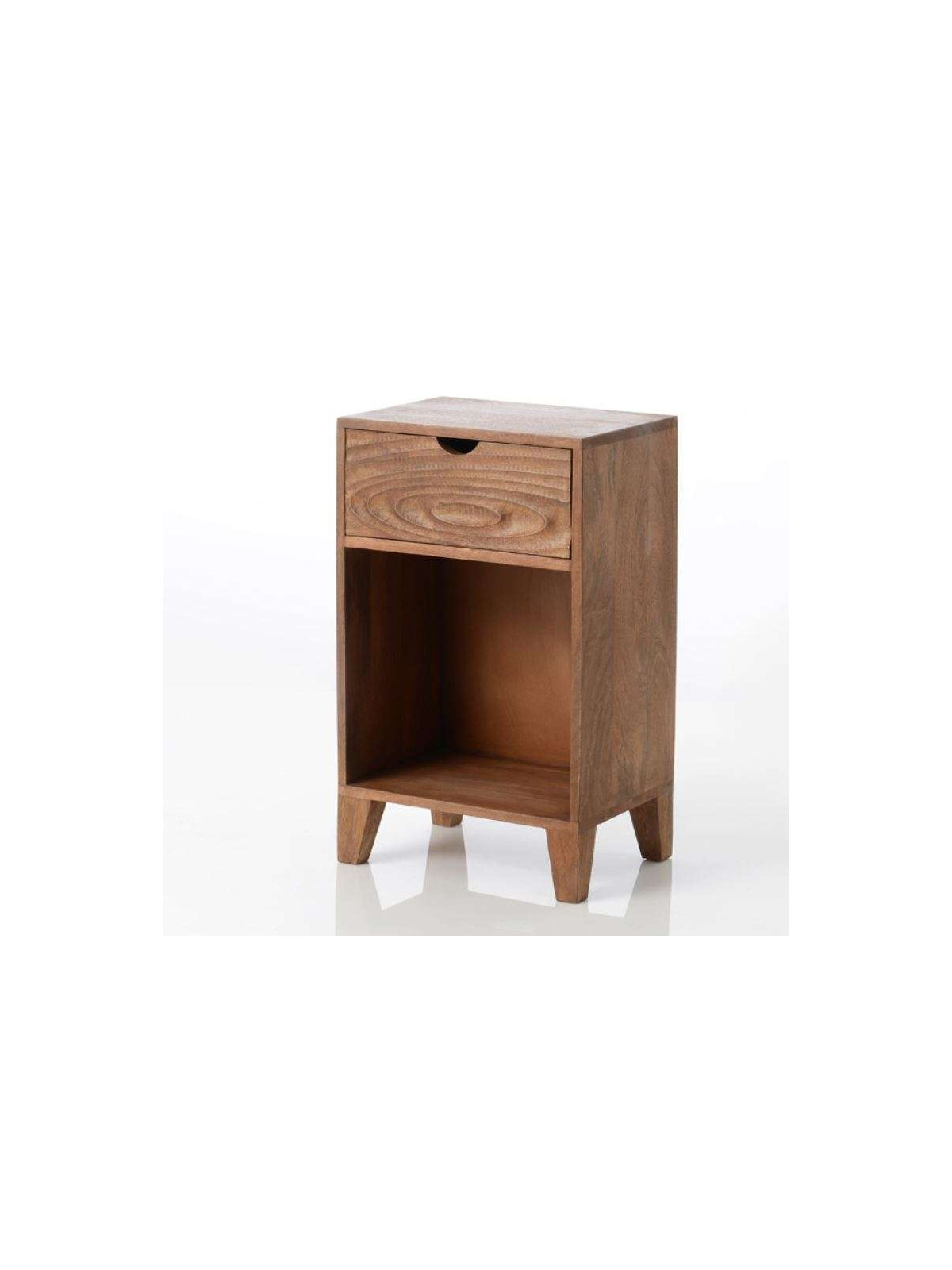Table de nuit bois ethnique Mathis