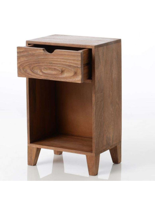 Table de nuit bois ethnique Mathis