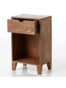 Table de nuit bois ethnique Mathis